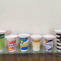 printing cup plastik, printing gelas plastik