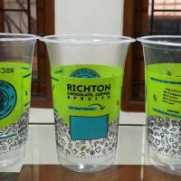 printing cup plastik, printing gelas plastik