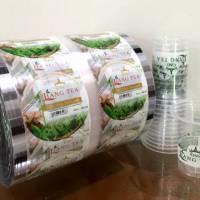 printing cup plastik, printing gelas plastik